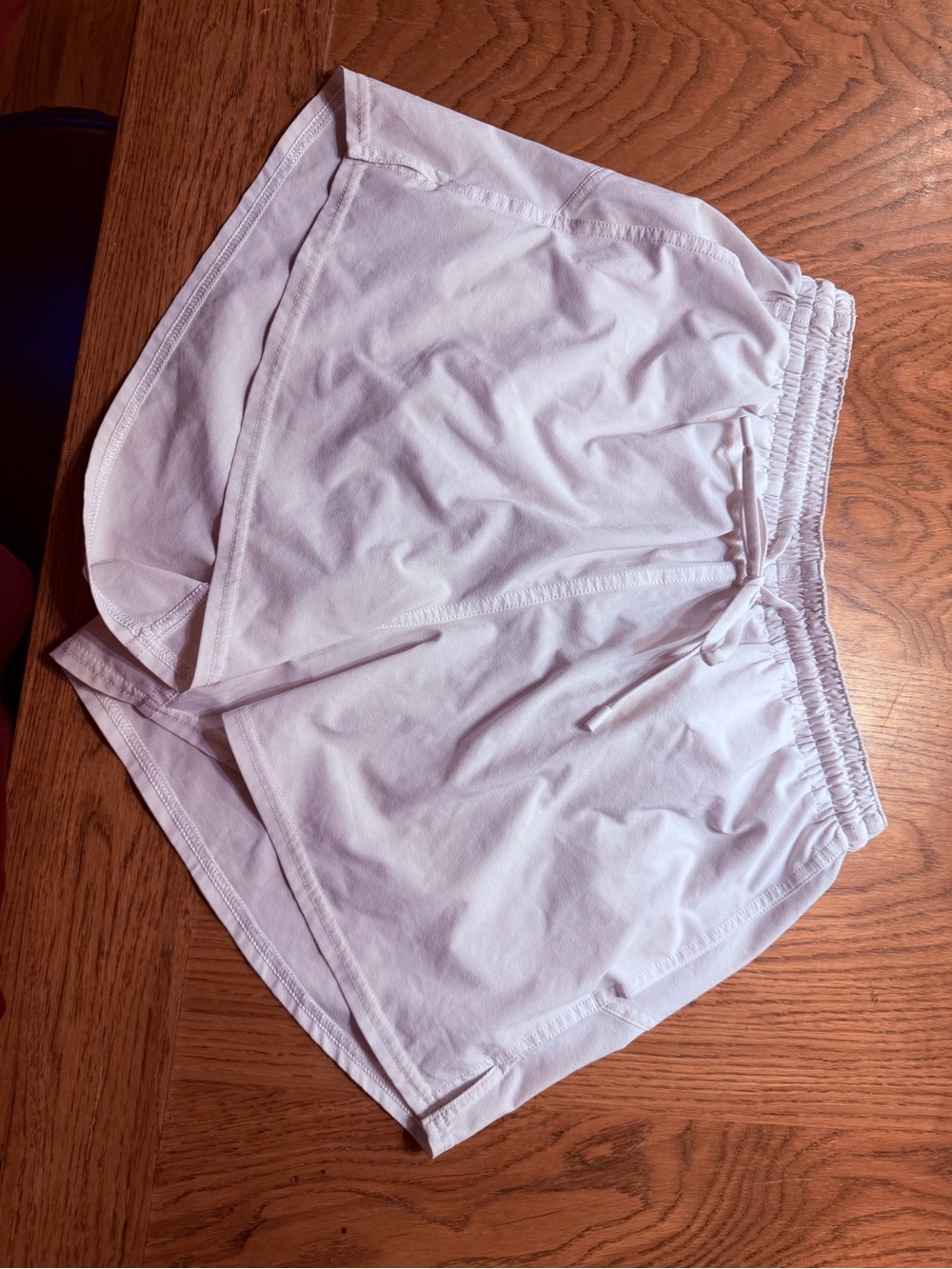 Classic White Women’s Drawstring Athletic Shorts Lululemon